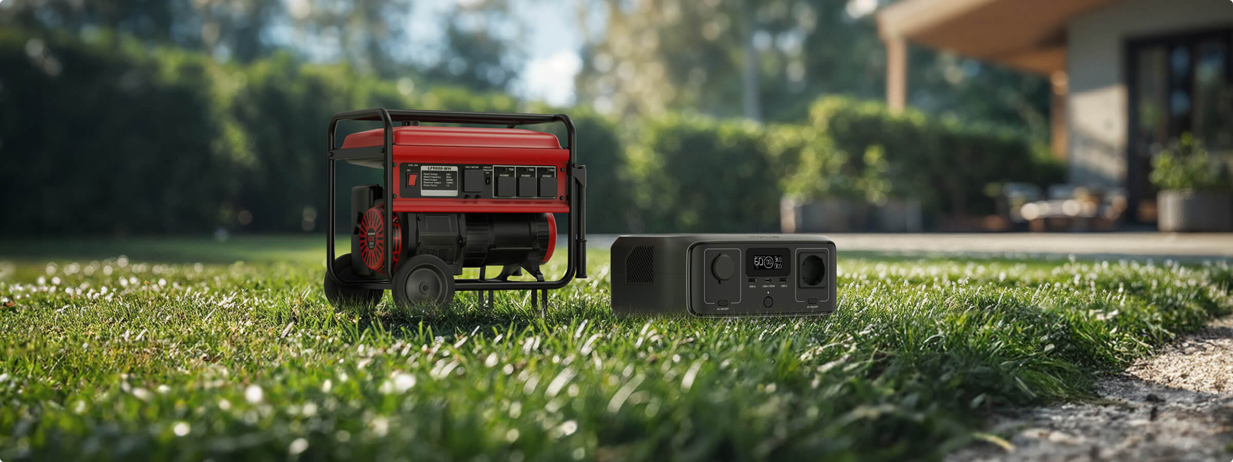 Ricarica con generatore