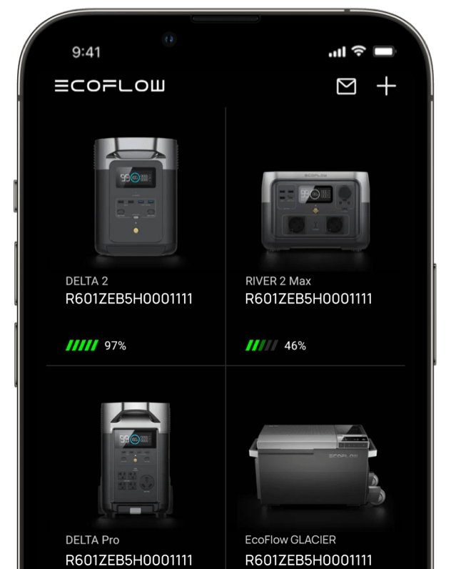 Monitor the status of all your devices and manage them from one place